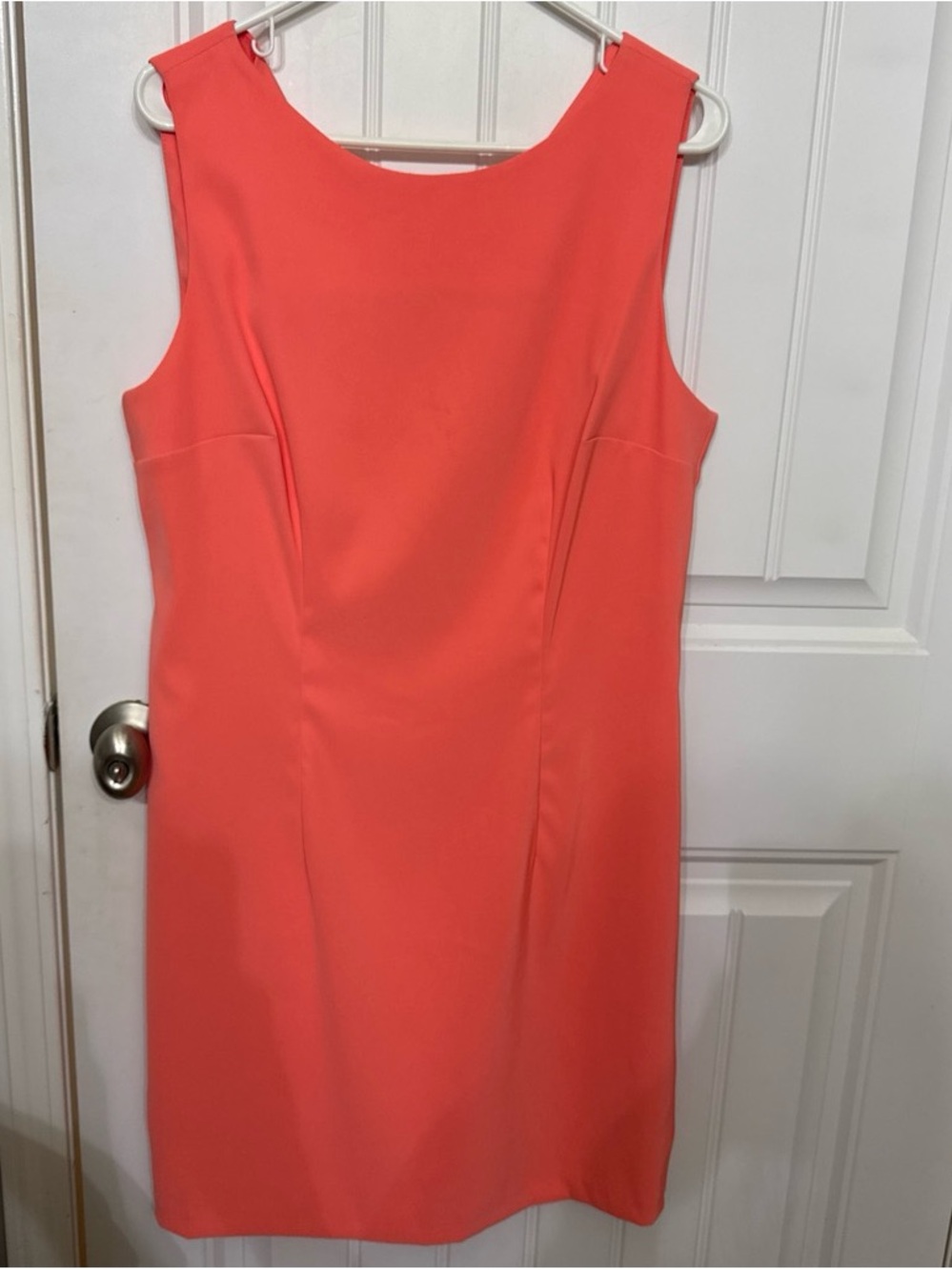 Women’s Coral Sheath Dress